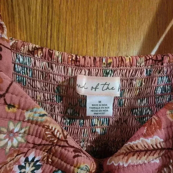 Land Of The Free Summer Midi Dress Size M Colorful - Picture 5 of 6